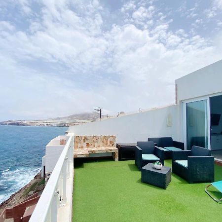 Homeforguest The Cliff House Gran Canaria With Sea Views Sardina Exteriör bild